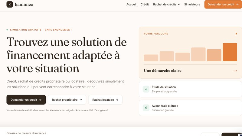 Aperçu du site Kamimeo